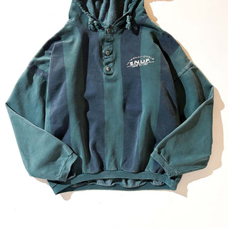 90's "made in USA" e.n.u.f. ヘンリーネック スウェット パーカ