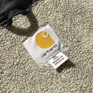 ～00's Carhartt 裏ボア ダブルジップ ダック ワーク ジャケット (ブラック)