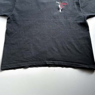 00's "Jekyll and Hyde" ヘビーウェイト ミュージカル 刺繍 ワンポイント Tシャツ