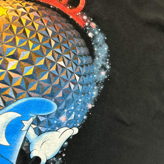 00's Walt Disney World "fantasia" ミッキー キャラクター プリント Tシャツ