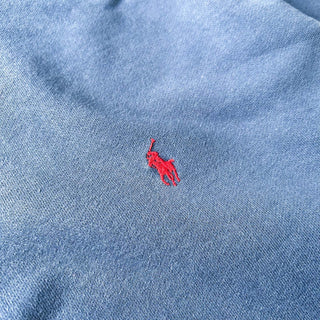 90's POLO sport ハーフボタン 比翼 スウェット シャツ