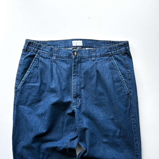 90's KING SIZE ワイド デニム スラックス