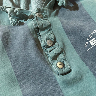 90's "made in USA" e.n.u.f. ヘンリーネック スウェット パーカ