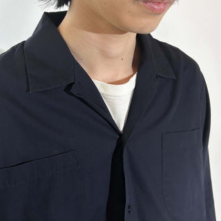 80's～90's ブロードクロス オープンカラー L/Sシャツ