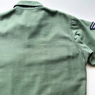 60's U.S.ARMY OG-107 カスタム ユーティリティー S/Sシャツ