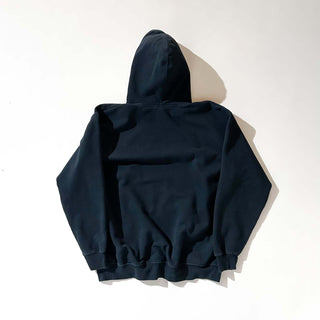 00's Pink Floyd "Dark Side of the Moon" ブラック バンド プリント スウェット パーカ