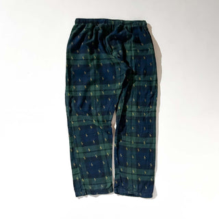 00's Ralph Lauren ドローコード 総柄 ブラックウォッチ チェック ワイド パジャマ パンツ