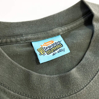 00's SpongeBob SquarePants キャラクター 両面プリント Tシャツ