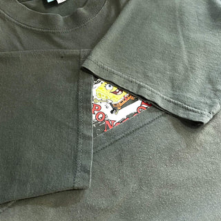 00's SpongeBob SquarePants キャラクター 両面プリント Tシャツ