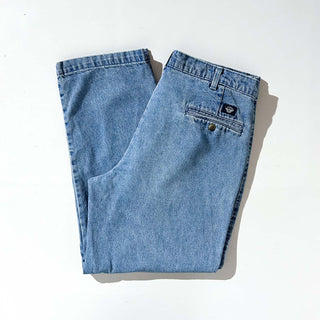 90's "Dominican Republic" DOCKERS 2タック デニム スラックス