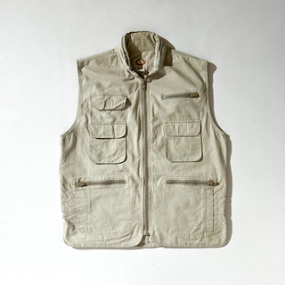80's Banana Republic マルチポケット サファリ ベスト