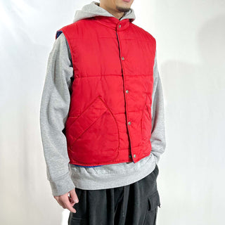 80's CAMPUS 中綿 ナイロン シェル ベスト