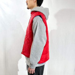 80's CAMPUS 中綿 ナイロン シェル ベスト