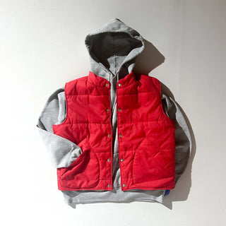 80's CAMPUS 中綿 ナイロン シェル ベスト