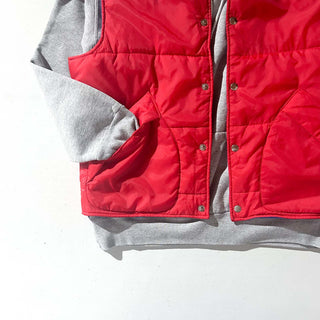 80's CAMPUS 中綿 ナイロン シェル ベスト