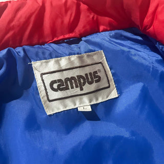 80's CAMPUS 中綿 ナイロン シェル ベスト