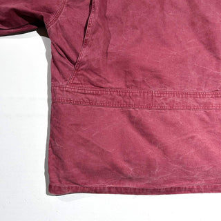 80's Eddie Bauer バーガンディ フェード グースダウン ハンティング ジャケット