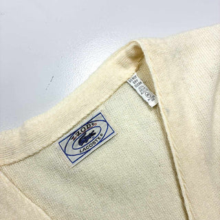 80's IZOD アクリル ニット カーディガン