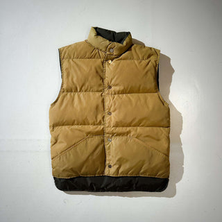 80's JCPENNY リバーシブル キルティング ダウンベスト