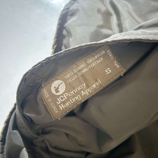 80's JCPENNY リバーシブル キルティング ダウンベスト