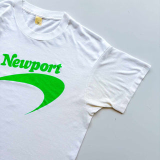 ～80's "MADE IN USA"  Newport 企業 ロゴ Tシャツ
