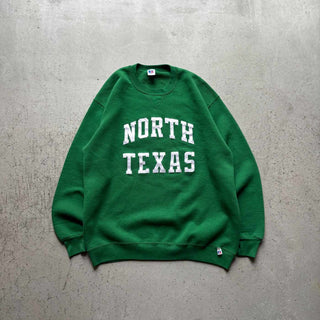 80's "MADE IN USA" Russell Athletic "NORTH TEXAS" カレッジ スウェット