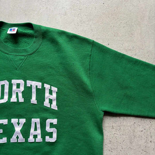 80's "MADE IN USA" Russell Athletic "NORTH TEXAS" カレッジ スウェット
