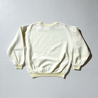 80's STRIPES バイカラー コットン スウェットシャツ