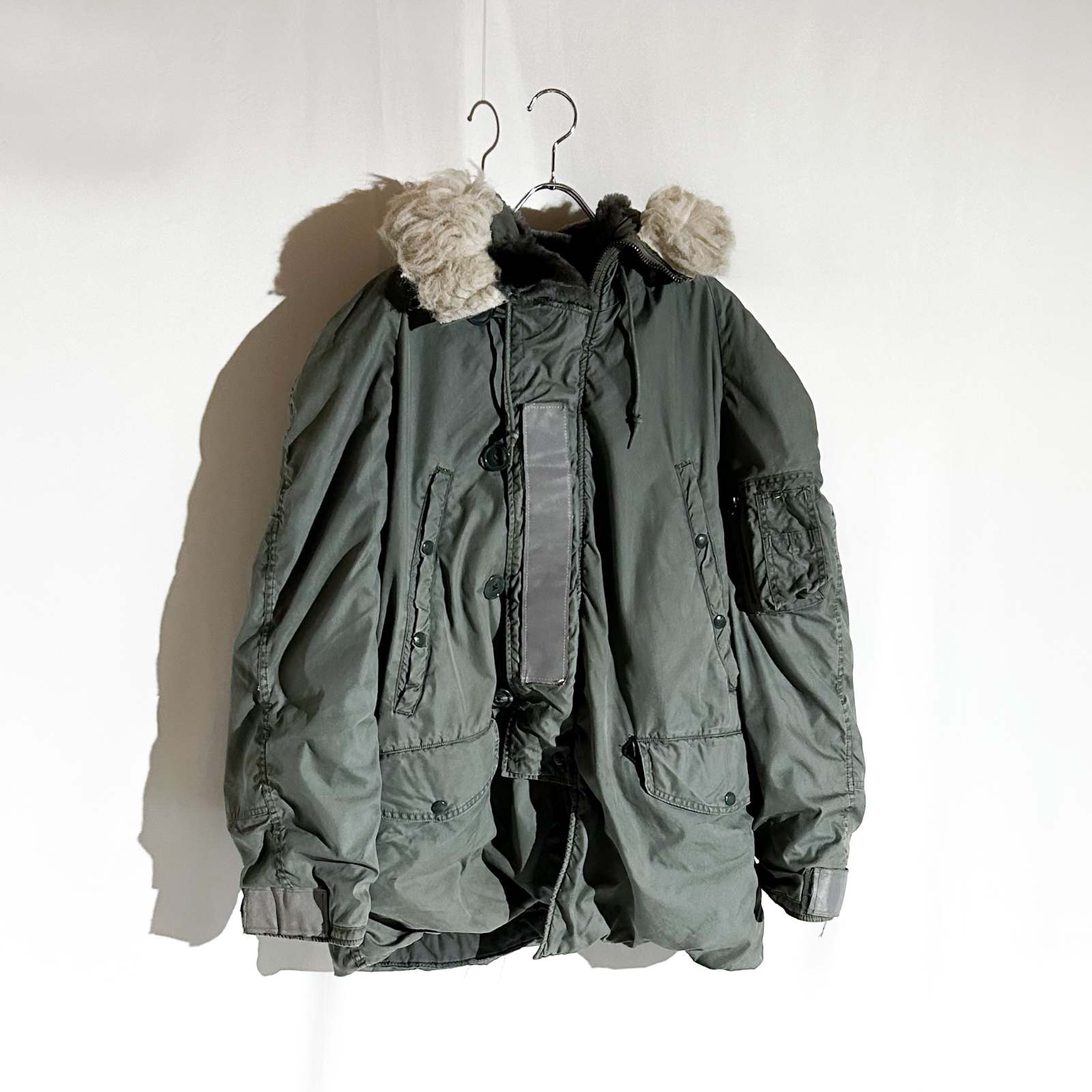 古着–80's U.S.AIR FORCE N-3B フライト ジャケット(MEDIUM