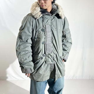 80's U.S.AIR FORCE N-3B フライト ジャケット(MEDIUM)