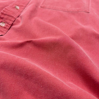 80's WOOL RICH 後染め 切替 ダブルポケット S/S シャツ