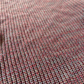 80's William John レッド×グレー メランジ アクリル ニット セーター