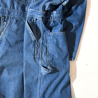 80's～ ダブルジップ デニム オールインワン