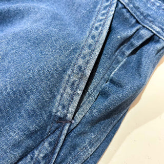 80's～ ダブルジップ デニム オールインワン