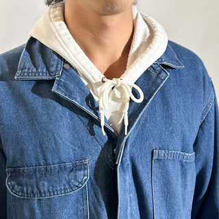 80's～ ダブルジップ デニム オールインワン