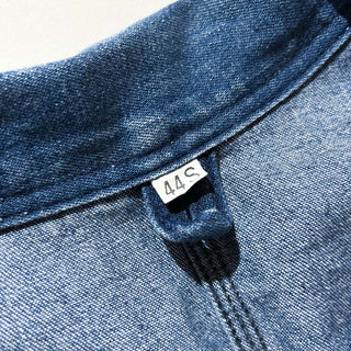 80's～ ダブルジップ デニム オールインワン