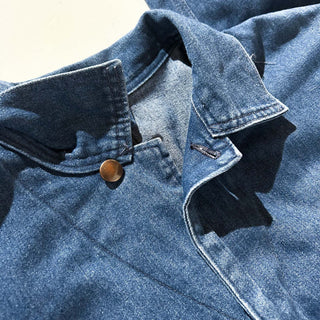 80's～ ダブルジップ デニム オールインワン
