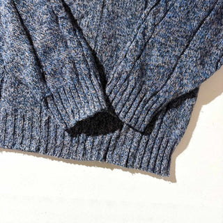 80's～90's Eddie Bauer メランジ ウール ニット セーター