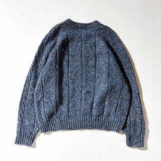 80's～90's Eddie Bauer メランジ ウール ニット セーター