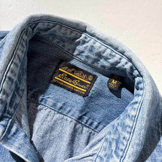 80's～90's "MADE IN USA" Eddie Bauer デニム L/S シャツ