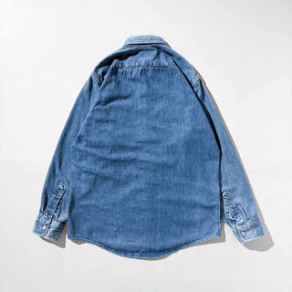 80's～90's "MADE IN USA" Eddie Bauer デニム L/S シャツ