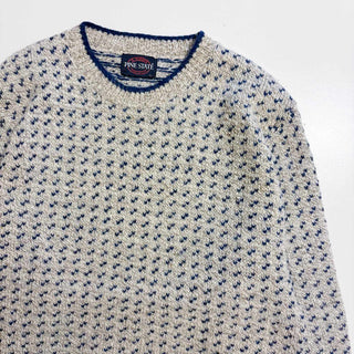 80's～90's "MADE IN USA" PINE STATE バーズアイ ウール ニット セーター