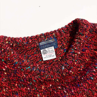 80's～90's OAKBROOK カラーネップ ウール ニット セーター