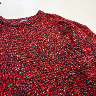 80's～90's OAKBROOK カラーネップ ウール ニット セーター