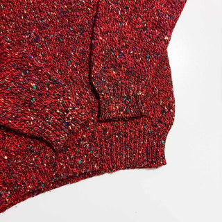 80's～90's OAKBROOK カラーネップ ウール ニット セーター