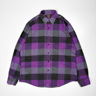 80's～90's "made in CANADA" DONOVAN コットン チェック L/S シャツ