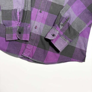 80's～90's "made in CANADA" DONOVAN コットン チェック L/S シャツ