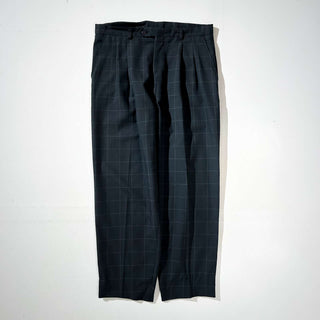 80's～90's "made in USA" COTLER ウィンドウペンチェック スラックス