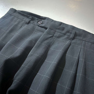 80's～90's "made in USA" COTLER ウィンドウペンチェック スラックス