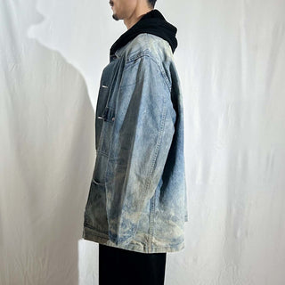 80's～90's "made in USA" Dickies ボロ デニム カバーオール ジャケット